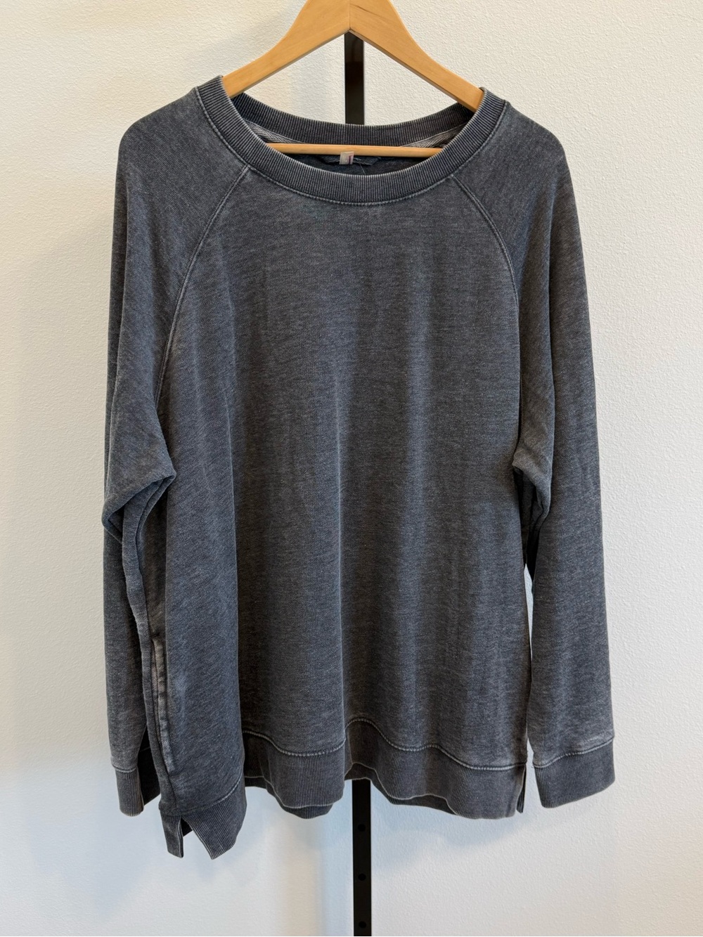 NWOT Free People Movement Playbook Oversized  Tunic Crewneck Sweatshirt Pockets